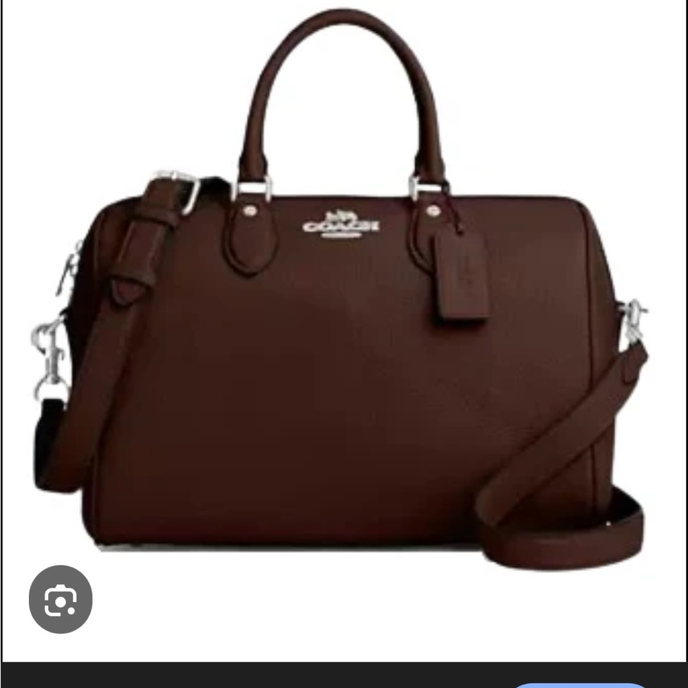 Coach large pebbles maple rowan